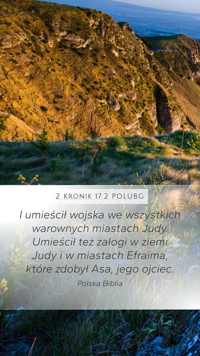 2 Kronik 17:2 POLUBG Bible Verse Image