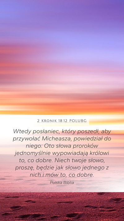 2 Kronik 18:12 POLUBG Bible Verse Image