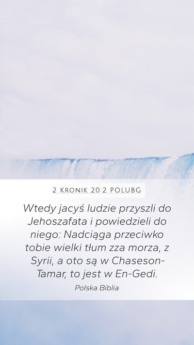 2 Kronik 20:2 POLUBG Bible Verse Image
