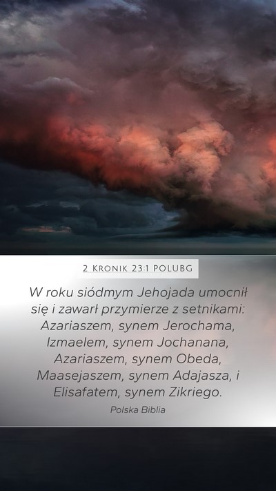 2 Kronik 23:1 POLUBG Bible Verse Image