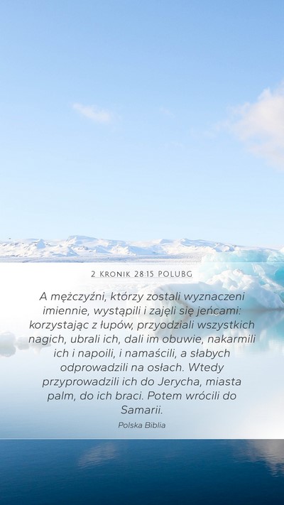 2 Kronik 28:15 POLUBG Bible Verse Image