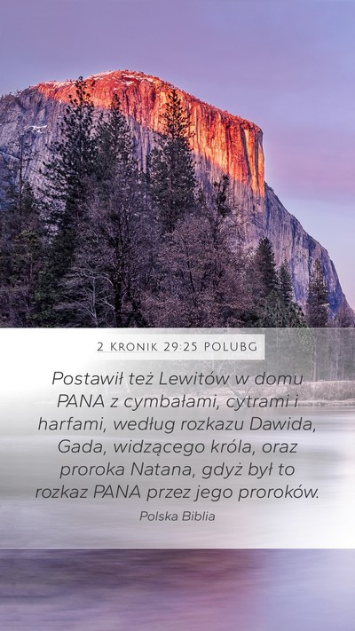 2 Kronik 29:25 POLUBG Bible Verse Image