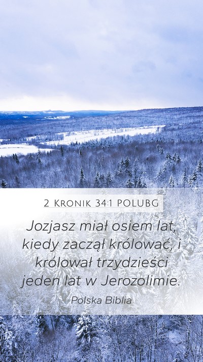 2 Kronik 34:1 POLUBG Bible Verse Image