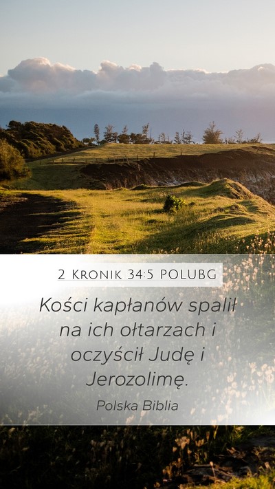 2 Kronik 34:5 POLUBG Bible Verse Image