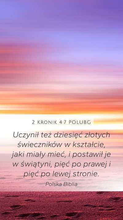 2 Kronik 4:7 POLUBG Bible Verse Image