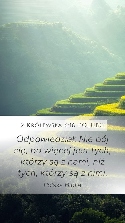 2 Królewska 6:16 POLUBG Bible Verse Image