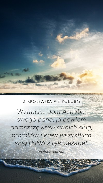 2 Królewska 9:7 POLUBG Bible Verse Image