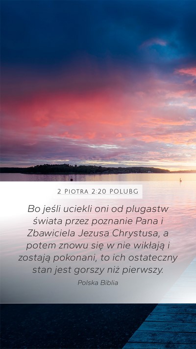 2 Piotra 2:20 POLUBG Bible Verse Image