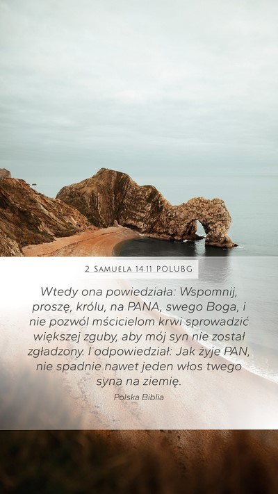 2 Samuela 14:11 POLUBG Bible Verse Image