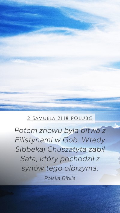 2 Samuela 21:18 POLUBG Bible Verse Image