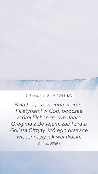 2 Samuela 21:19 POLUBG Bible Verse Image