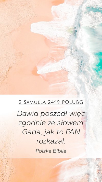 2 Samuela 24:19 POLUBG Bible Verse Image