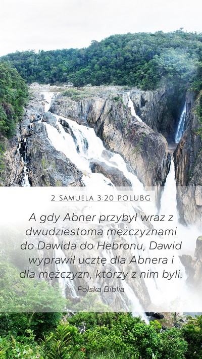 2 Samuela 3:20 POLUBG Bible Verse Image