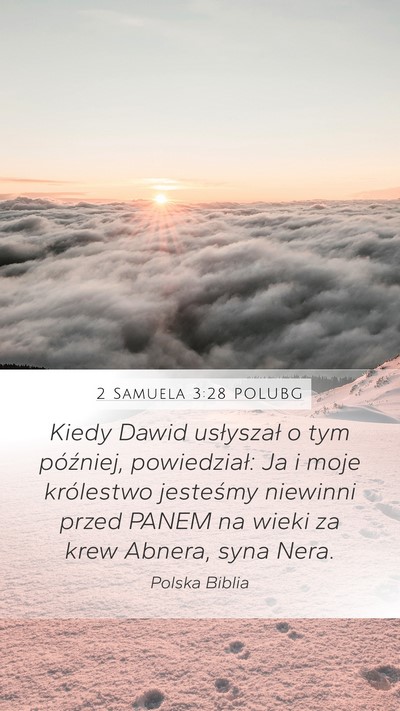 2 Samuela 3:28 POLUBG Bible Verse Image