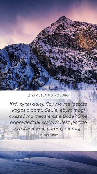 2 Samuela 9:3 POLUBG Bible Verse Image