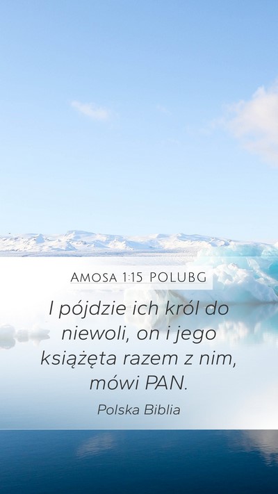 Amosa 1:15 POLUBG Bible Verse Image