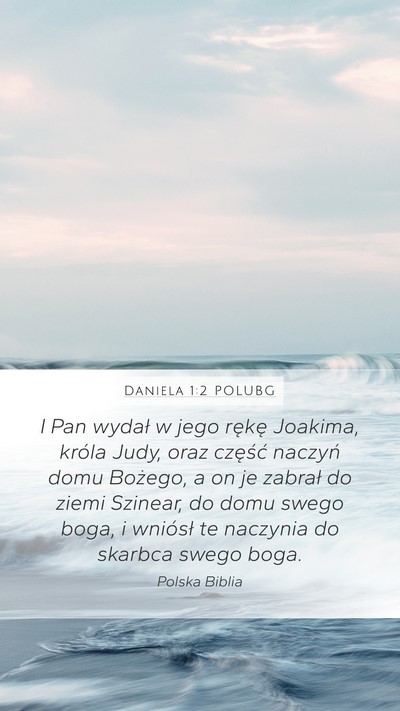 Daniela 1:2 POLUBG Bible Verse Image