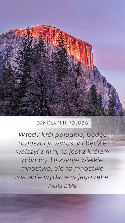 Daniela 11:11 POLUBG Bible Verse Image