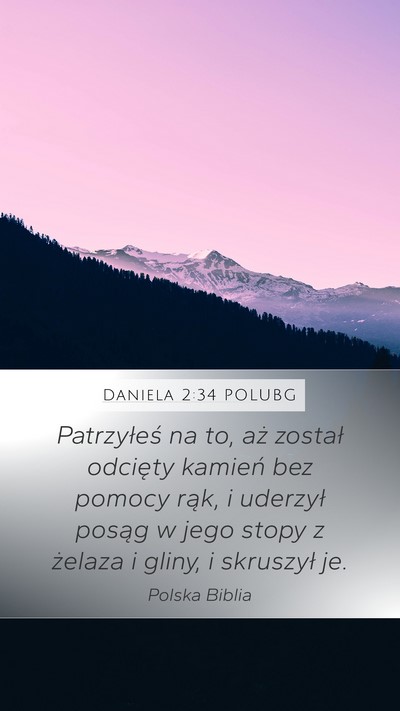 Daniela 2:34 POLUBG Bible Verse Image