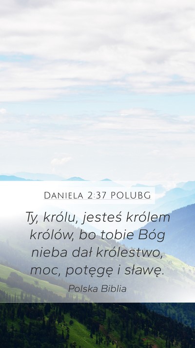 Daniela 2:37 POLUBG Bible Verse Image