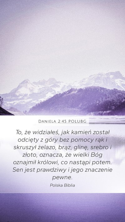 Daniela 2:45 POLUBG Bible Verse Image