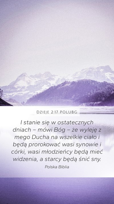 Dzieje 2:17 POLUBG Bible Verse Image