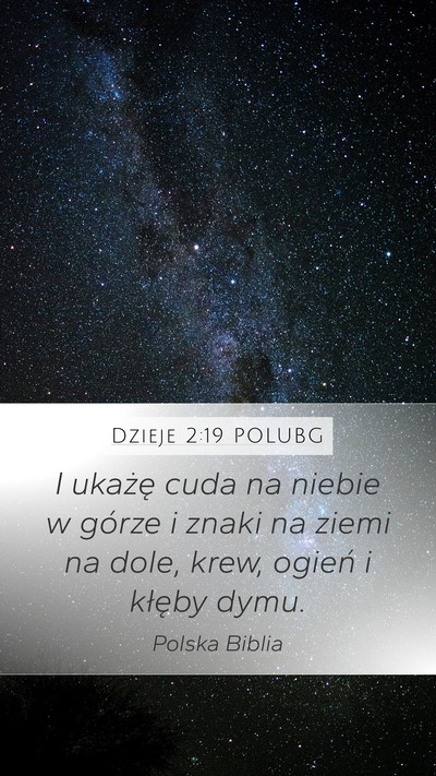 Dzieje 2:19 POLUBG Bible Verse Image