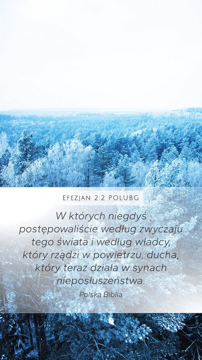Efezjan 2:2 POLUBG Bible Verse Image