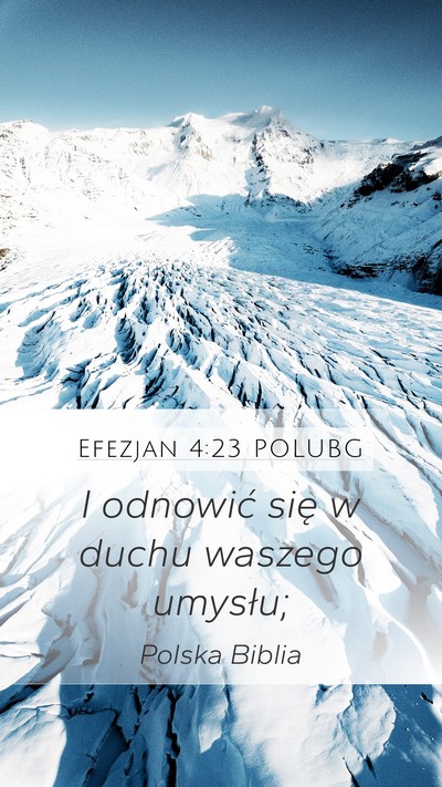 Efezjan 4:23 POLUBG Bible Verse Image