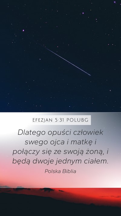 Efezjan 5:31 POLUBG Bible Verse Image