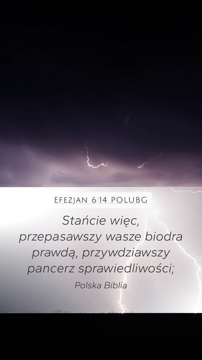 Efezjan 6:14 POLUBG Bible Verse Image