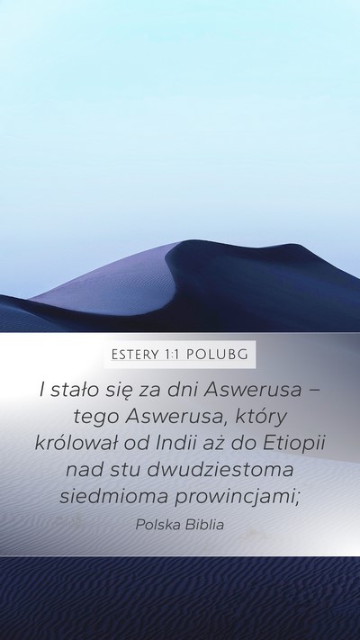 Estery 1:1 POLUBG Bible Verse Image