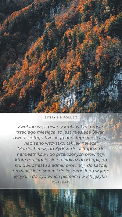 Estery 8:9 POLUBG Bible Verse Image