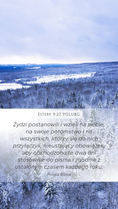 Estery 9:27 POLUBG Bible Verse Image