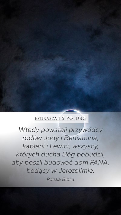 Ezdrasza 1:5 POLUBG Bible Verse Image