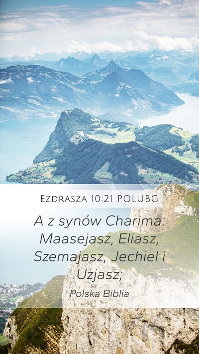 Ezdrasza 10:21 POLUBG Bible Verse Image