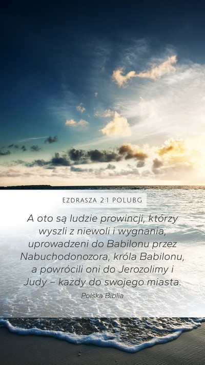 Ezdrasza 2:1 POLUBG Bible Verse Image