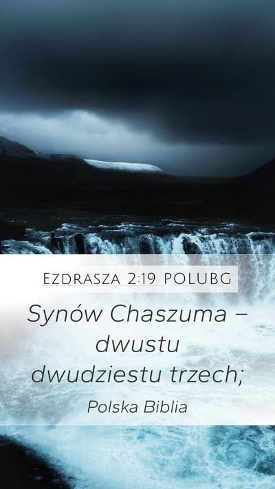 Ezdrasza 2:19 POLUBG Bible Verse Image