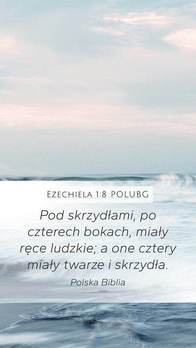 Ezechiela 1:8 POLUBG Bible Verse Image