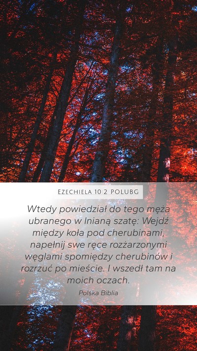 Ezechiela 10:2 POLUBG Bible Verse Image