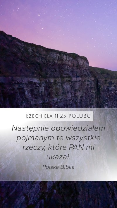 Ezechiela 11:25 POLUBG Bible Verse Image