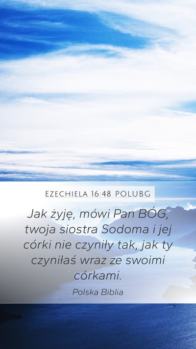 Ezechiela 16:48 POLUBG Bible Verse Image