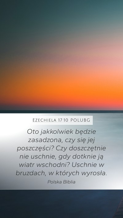 Ezechiela 17:10 POLUBG Bible Verse Image
