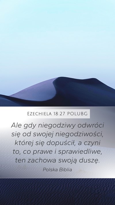 Ezechiela 18:27 POLUBG Bible Verse Image