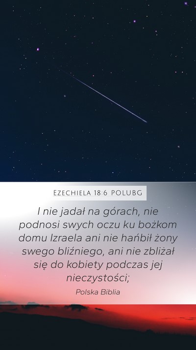 Ezechiela 18:6 POLUBG Bible Verse Image