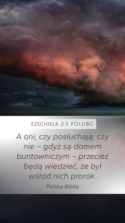 Ezechiela 2:5 POLUBG Bible Verse Image