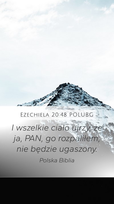 Ezechiela 20:48 POLUBG Bible Verse Image