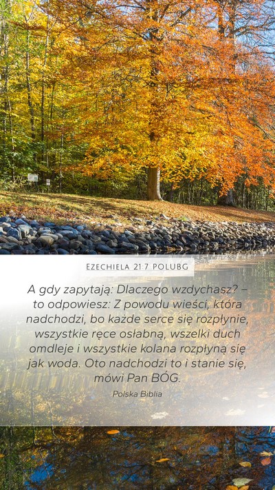 Ezechiela 21:7 POLUBG Bible Verse Image