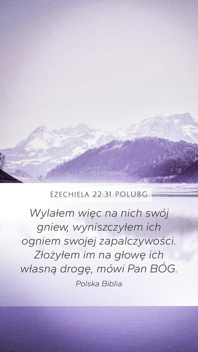 Ezechiela 22:31 POLUBG Bible Verse Image
