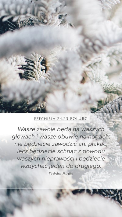 Ezechiela 24:23 POLUBG Bible Verse Image